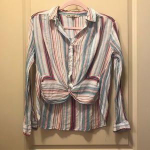 Nice button down shirt.